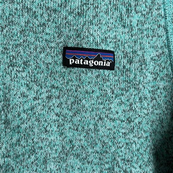 Patagonia Women's Better Sweater 1/4-Zip Fleece jacket medium weight coat EUC! - Picture 4 of 11